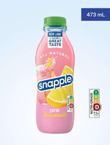 Snapple_Hero image_pink lemonade 473ml